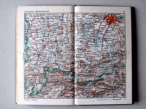 Taschenatlas von Deutschland, 1952
39. Garmisch-Partenkirchen