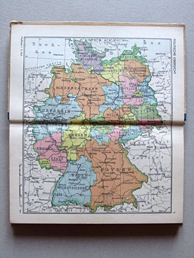 Taschenatlas von Deutschland, 1955
1. Politische Übersicht