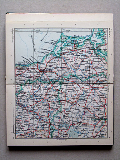 Taschenatlas von Deutschland, 1952
6. Rostock