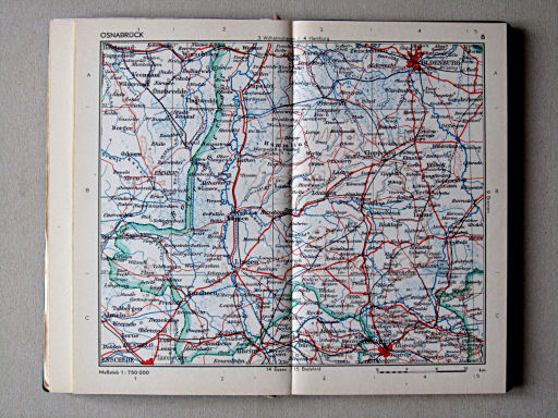 Taschenatlas von Deutschland, 1952
8. Osnabrück