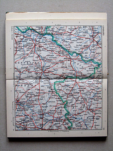 Taschenatlas von Deutschland, 1952
10. Lüneburg