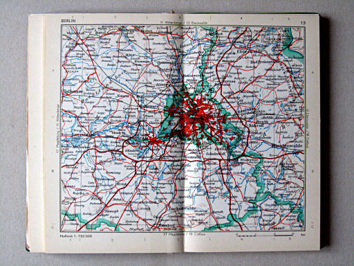 Taschenatlas von Deutschland, 1952
13. Berlin