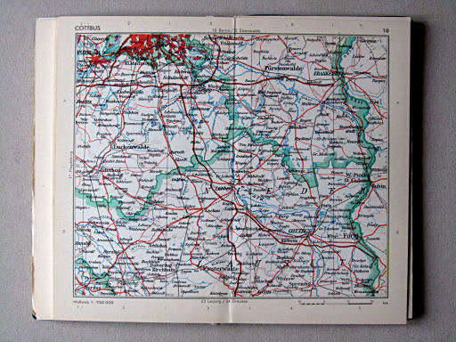 Taschenatlas von Deutschland, 1952
18. Cottbus