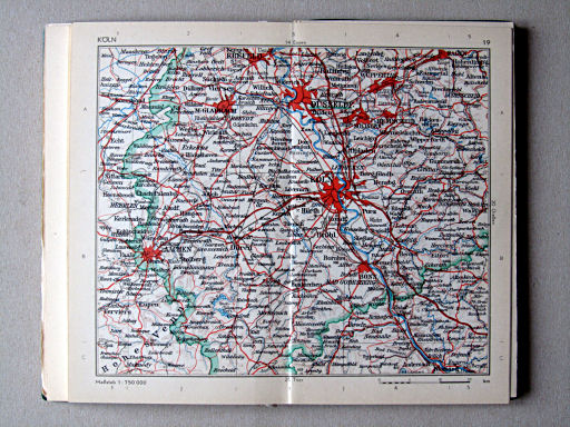 Taschenatlas von Deutschland, 1952
19. Köln