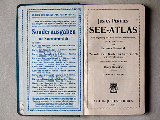 Justus Perthes' See-Atlas (1914)
Titelpagina / Title page