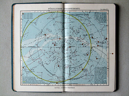 Justus Perthes' See-Atlas (1914)
1. Nördlicher Sternhimmel