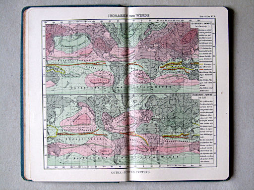 Justus Perthes' See-Atlas (1914)
6. Isobaren und Winde