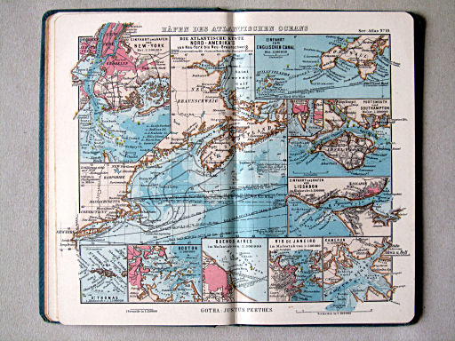 Justus Perthes' See-Atlas (1914)
10. Häfen des Atlantischen Oceans