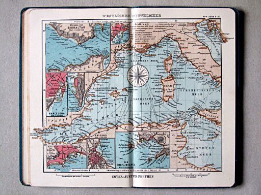 Justus Perthes' See-Atlas (1914)
15. Westliches Mittelmeer