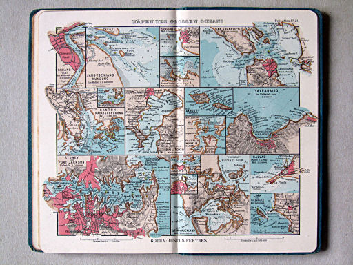 Justus Perthes' See-Atlas (1914)
21. Häfen des Grossen Oceans