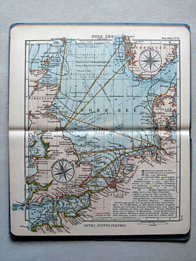 Justus Perthes' See-Atlas (1922)
11. Nord See