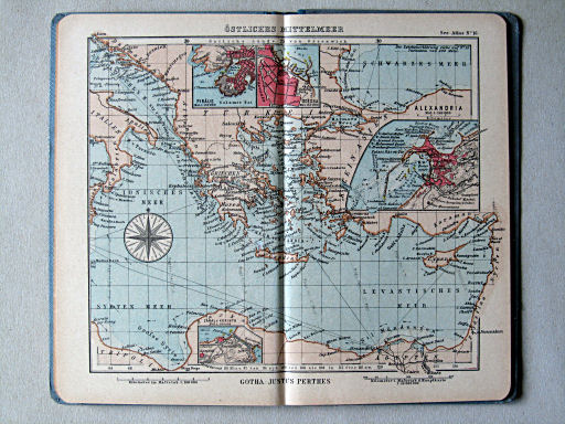 Justus Perthes' See-Atlas (1922)
16. Östliches Mittelmeer