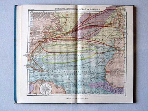 Justus Perthes' See-Atlas (1925)
8. Nordatlantischer Ocean im Sommer