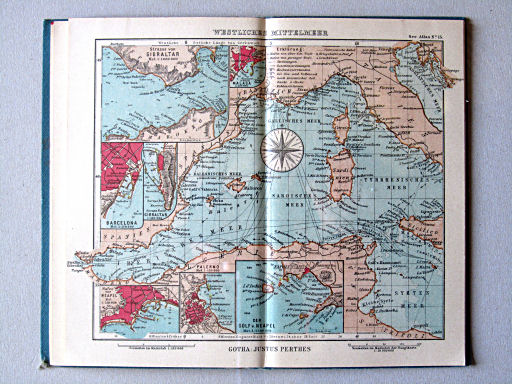 Justus Perthes' See-Atlas (1925)
15. Westliches Mittelmeer