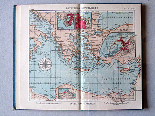 Justus Perthes' See-Atlas (1925)
16. Östliches Mittelmeer