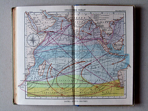 Justus Perthes See-Atlas (1944)
34. Indischer Ocean
