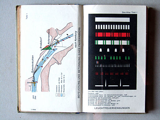 Justus Perthes See-Atlas (1944)
I. Leuchtfeuerkennungen