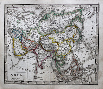 Perthes' Taschen-Atlas über alle Theile der Erde (1845)
4. Asia