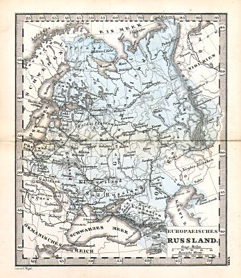 Perthes' Taschen-Atlas über alle Theile der Erde (1878)
23. Europaeisches Russland