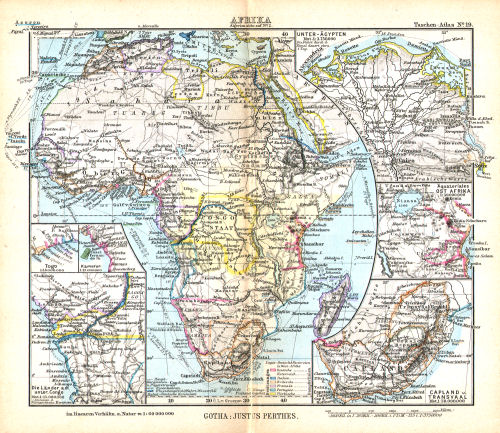 Perthes' Taschen-Atlas (1888)
19. Afrika