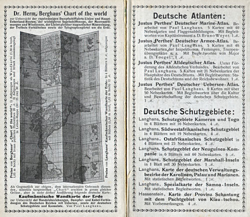 Perthes' Taschen-Atlas (1902)
Schutblad achterin / Rear endpaper