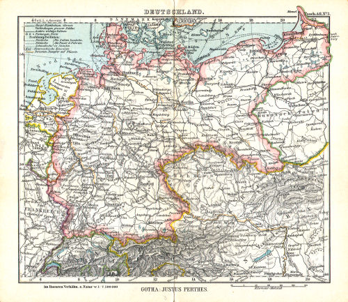 Perthes' Taschen-Atlas (1913)
3. Deutschland