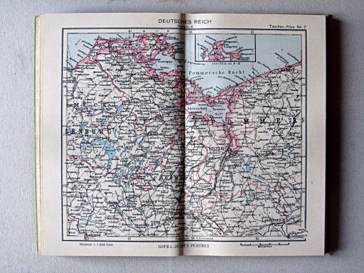 Perthes Taschenatlas der ganzen Welt (1940)
7. Deutsches Reich, Teilkarte 4