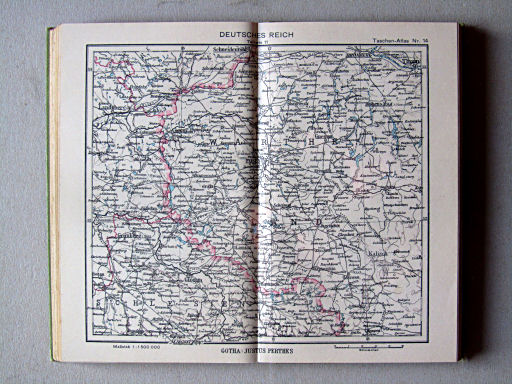 Perthes Taschenatlas der ganzen Welt (1940)
14. Deutsches Reich, Teilkarte 11