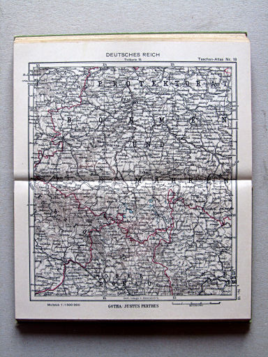 Perthes Taschenatlas der ganzen Welt (1940)
18. Deutsches Reich, Teilkarte 15