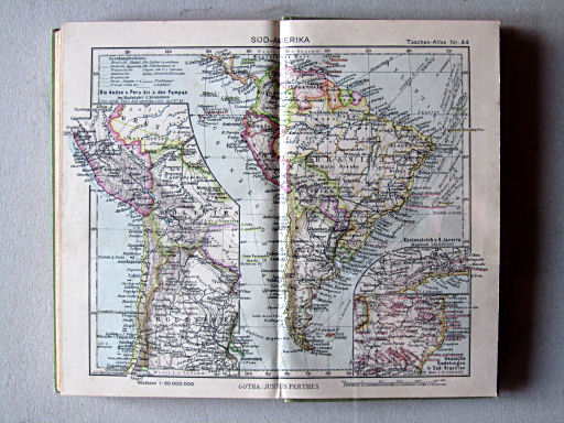 Perthes Taschenatlas der ganzen Welt (1940)
44. Süd-Amerika