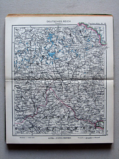 Perthes Taschenatlas der ganzen Welt (1942)
10. Deutsches Reich, Teilkarte 7