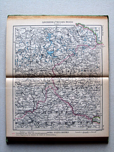 Perthes Taschenatlas der ganzen Welt (1944)
10. Grossdeutsches Reich, Teilkarte 7