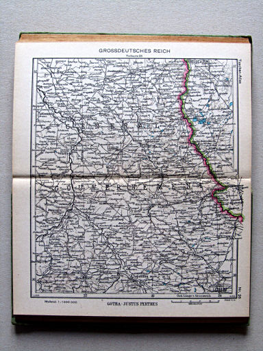 Perthes Taschenatlas der ganzen Welt (1944)
26. Grossdeutsches Reich, Teilkarte 23