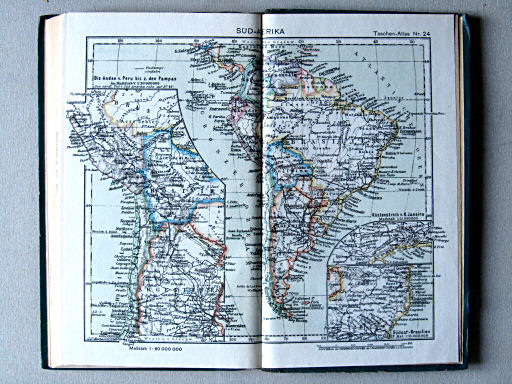 Taschenatlas der ganzen Welt (1949)
24. Süd-Amerika