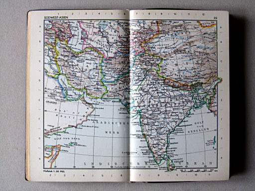 Die Erde Taschenatlas (1958)
22. Südwest-Asien