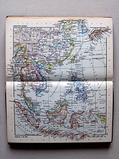 Die Erde Taschenatlas (1958)
23. Südost-Asien