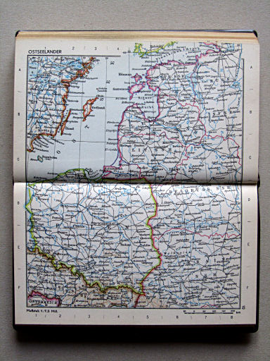 Taschenatlas Die Erde (1967)
10. Ostseeländer