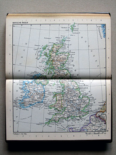 Taschenatlas Die Erde (1967)
16. Britische Inseln