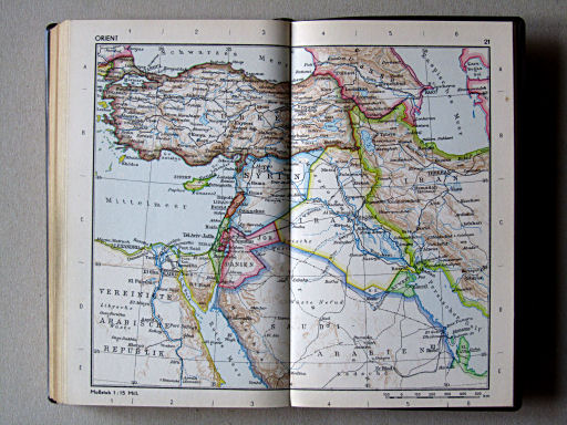 Taschenatlas Die Erde (1967)
21. Orient