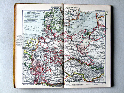 Perthes. Atlas portátil (1925)
11. Alemania y Dinamarca