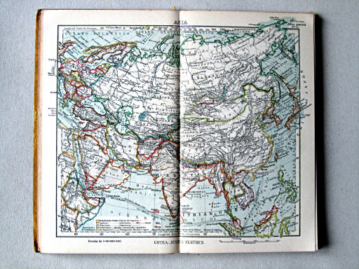 Perthes. Atlas portátil (1925)
15. Asia