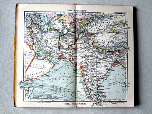 Perthes. Atlas portátil (1925)
16. Asia Sudoeste