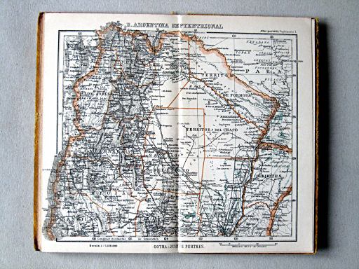 Perthes. Atlas portátil (1925)
S1. República Argentina septentrional