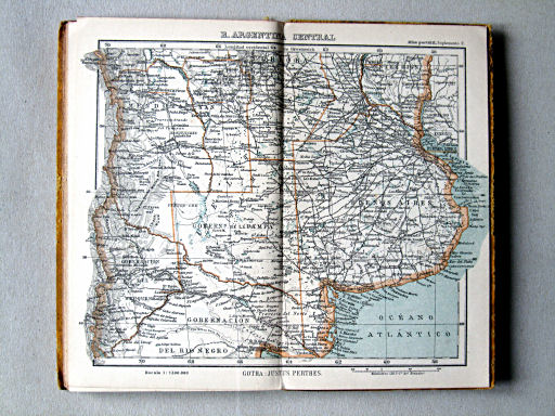 Perthes. Atlas portátil (1925)
S2. República Argentina central