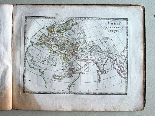 Schul-Atlas der alten Welt, 1829
I. Orbis veteribus notus