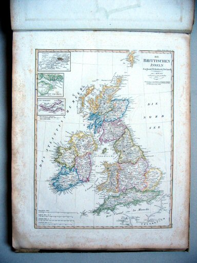 Stielers Hand-Atlas, 1831
15. Die Britischen Jnseln England, Schotland, Jreland (1823)
Britse Eilanden / British Isles