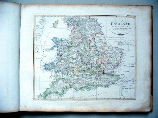 Stielers Hand-Atlas, 1831
15b. England (1823)
Engeland / England