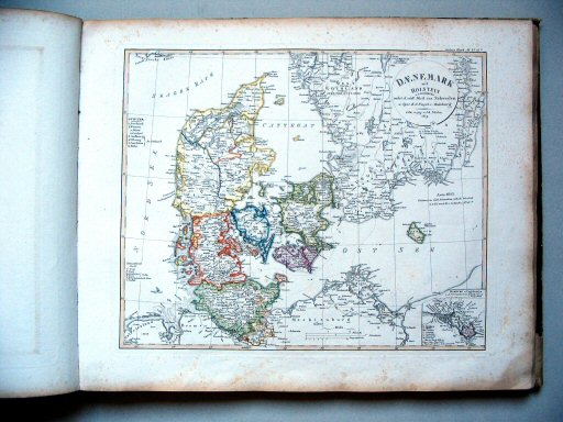 Stielers Hand-Atlas, 1831
16b. Daenemark mit Holstein u. Lauenburg (1819)
Denemarken / Denmark