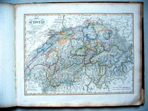 Stielers Hand-Atlas, 1831
32. Die Schweiz (1827/29)
Zwitserland / Switzerland