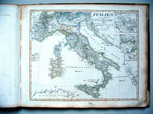 Stielers Hand-Atlas, 1831
33. Jtalien (1828)
Italië / Italy